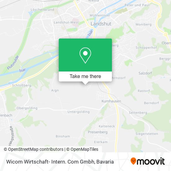 Wicom Wirtschaft- Intern. Com Gmbh map