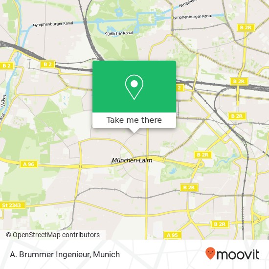 A. Brummer Ingenieur map