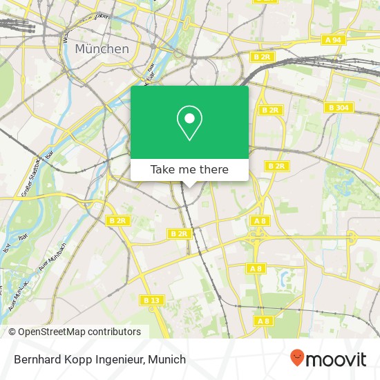 Bernhard Kopp Ingenieur map