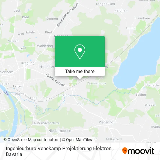 Карта Ingenieurbüro Venekamp Projektierung Elektron.