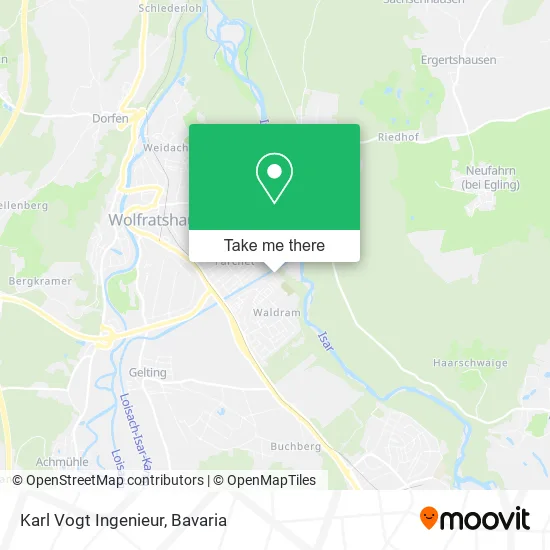 Карта Karl Vogt Ingenieur
