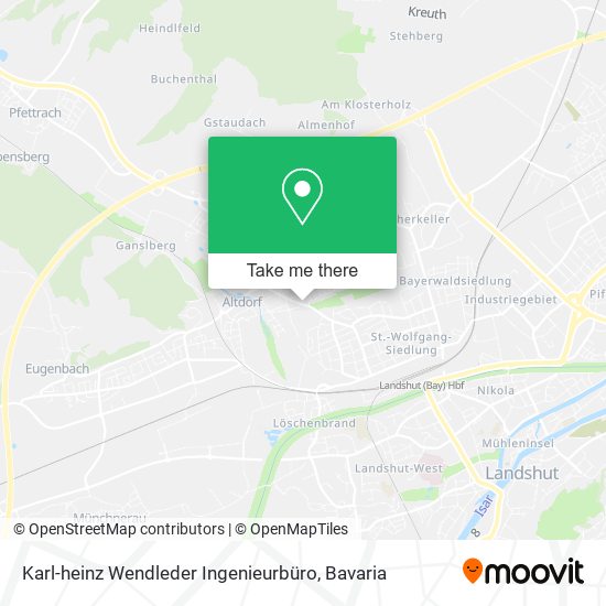 Karl-heinz Wendleder Ingenieurbüro map