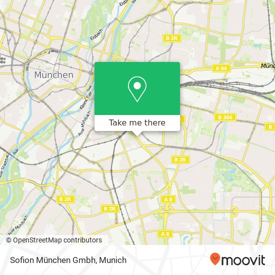 Sofion München Gmbh map