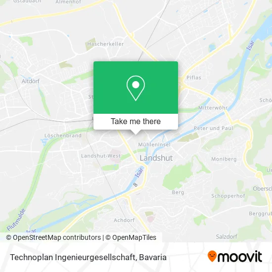 Карта Technoplan Ingenieurgesellschaft