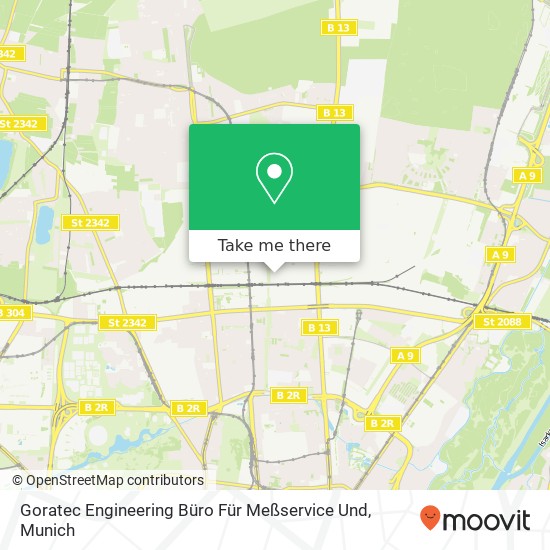 Карта Goratec Engineering Büro Für Meßservice Und