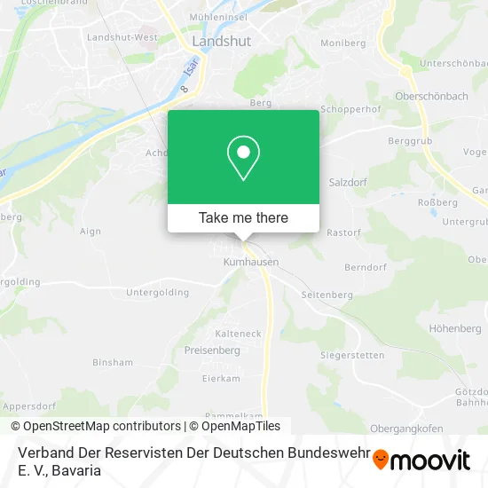 Verband Der Reservisten Der Deutschen Bundeswehr E. V. map