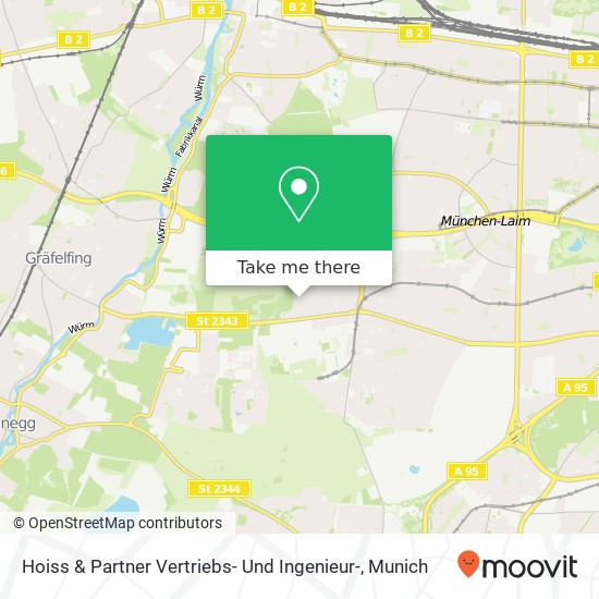 Hoiss & Partner Vertriebs- Und Ingenieur- map