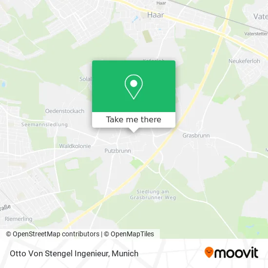 Карта Otto Von Stengel Ingenieur