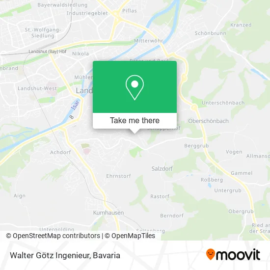 Карта Walter Götz Ingenieur