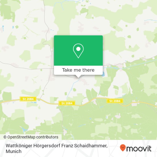 Wattköniger Hörgersdorf Franz Schaidhammer map