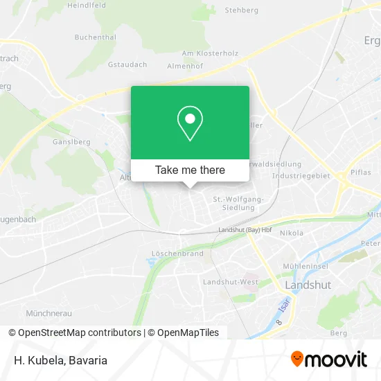 Карта H. Kubela