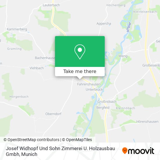 Josef Widhopf Und Sohn Zimmerei U. Holzausbau Gmbh map