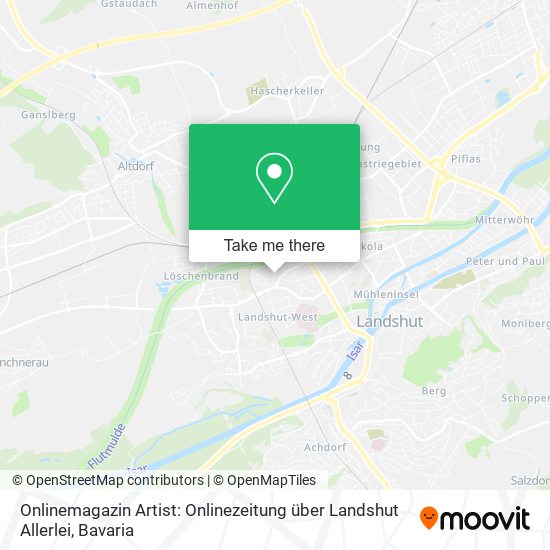 Onlinemagazin Artist: Onlinezeitung über Landshut Allerlei map