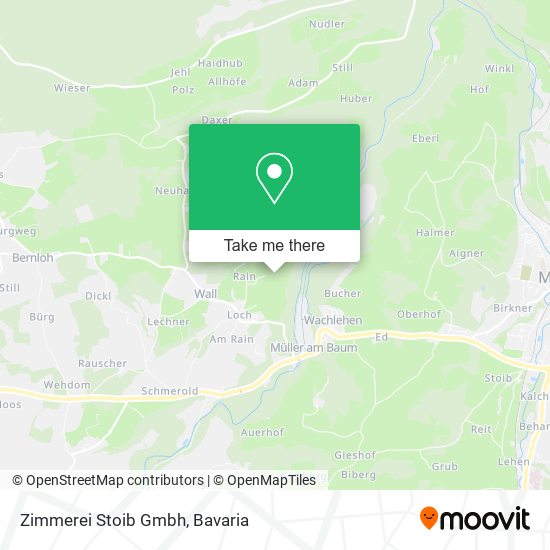 Zimmerei Stoib Gmbh map