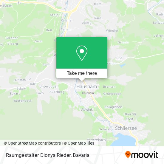 Raumgestalter Dionys Rieder map