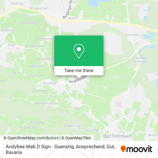 Andybee Web D Sign - Guenstig, Ansprechend, Gut map