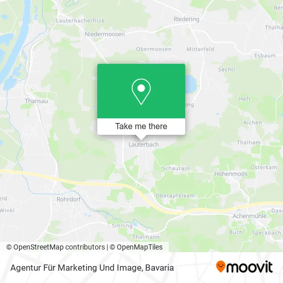 Карта Agentur Für Marketing Und Image