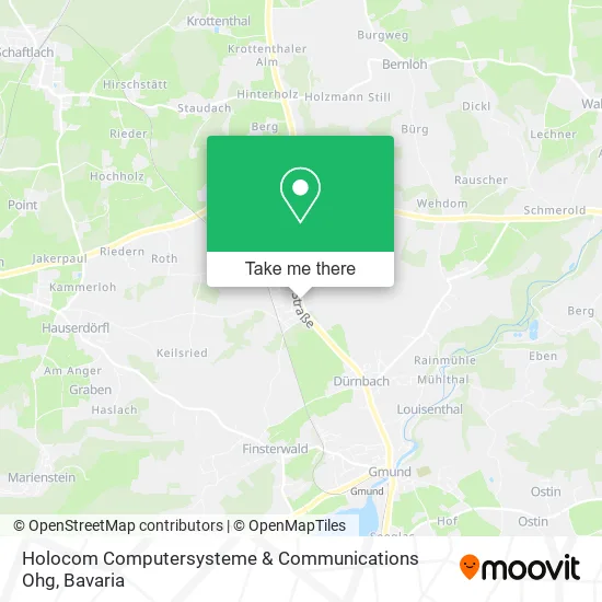 Карта Holocom Computersysteme & Communications Ohg
