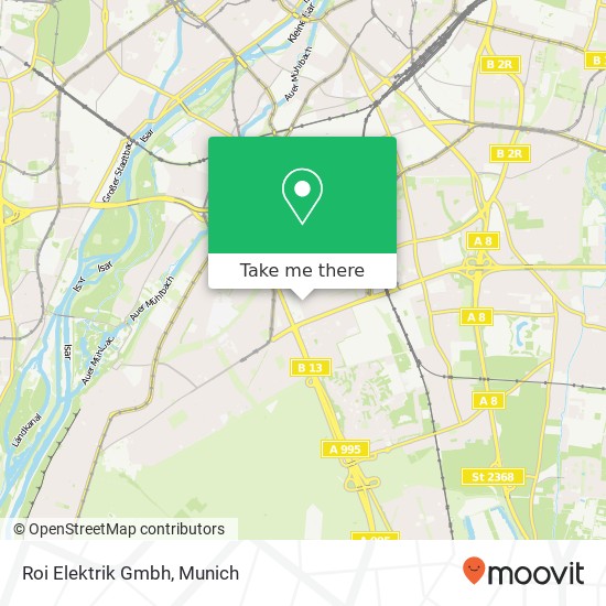 Roi Elektrik Gmbh map