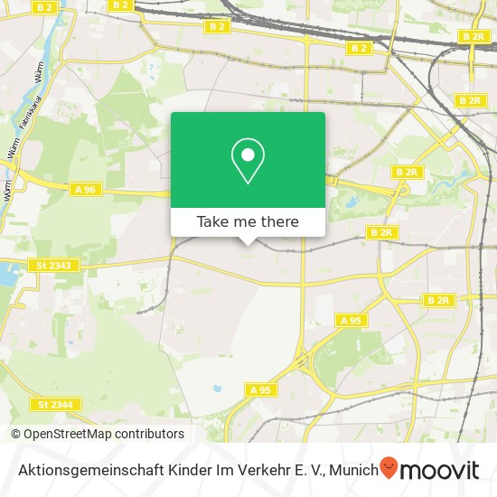 Aktionsgemeinschaft Kinder Im Verkehr E. V. map