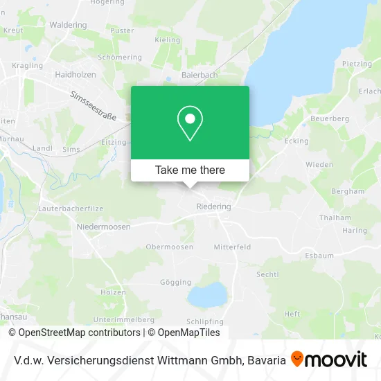 V.d.w. Versicherungsdienst Wittmann Gmbh map