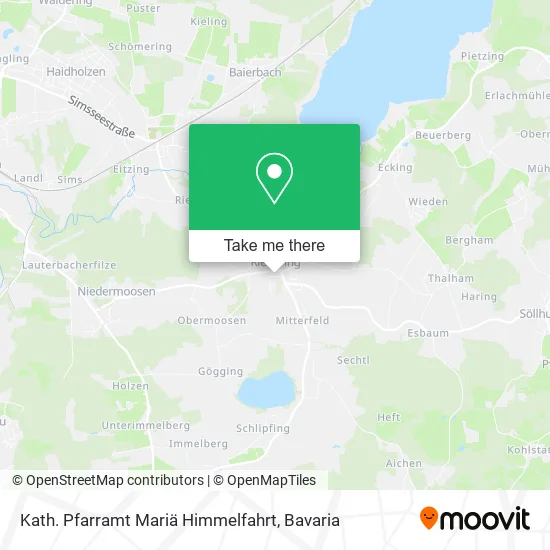 Карта Kath. Pfarramt Mariä Himmelfahrt