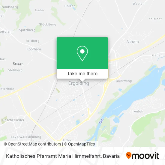 Карта Katholisches Pfarramt Maria Himmelfahrt