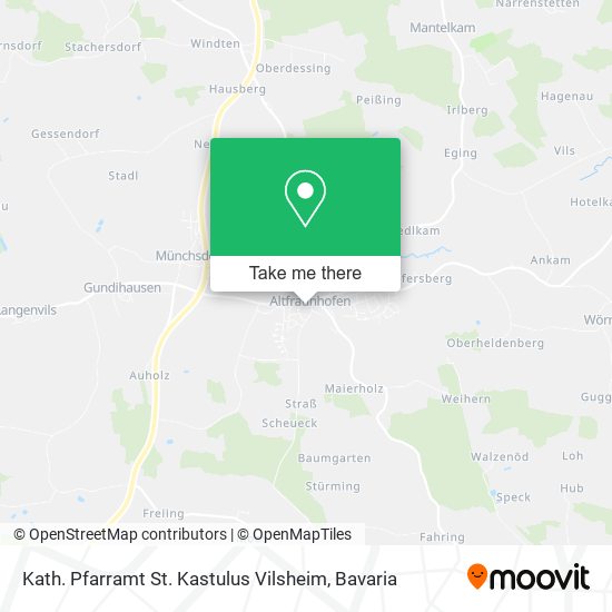Kath. Pfarramt St. Kastulus Vilsheim map