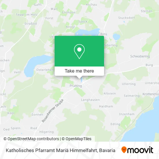 Карта Katholisches Pfarramt Mariä Himmelfahrt