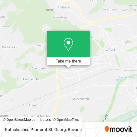 Карта Katholisches Pfarramt St. Georg