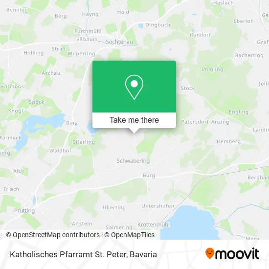 Карта Katholisches Pfarramt St. Peter