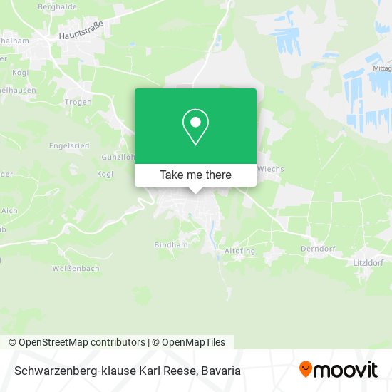 Schwarzenberg-klause Karl Reese map