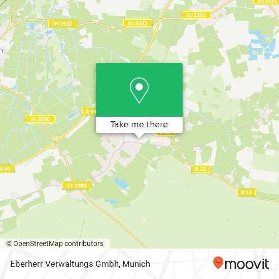 Eberherr Verwaltungs Gmbh map