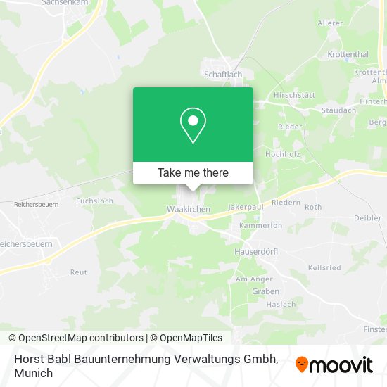 Horst Babl Bauunternehmung Verwaltungs Gmbh map