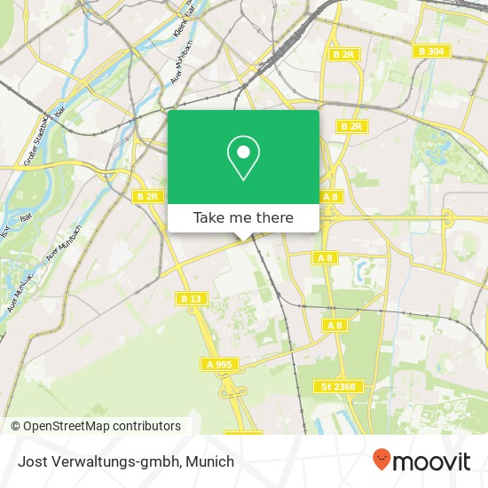 Jost Verwaltungs-gmbh map