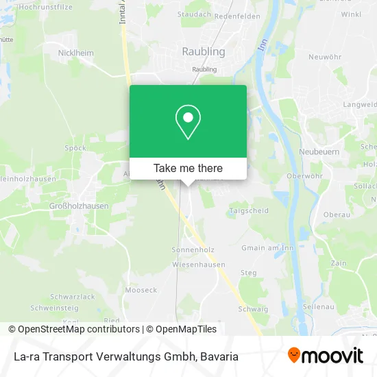 Карта La-ra Transport Verwaltungs Gmbh