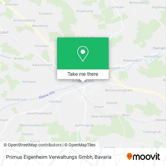 Primus Eigenheim Verwaltungs Gmbh map