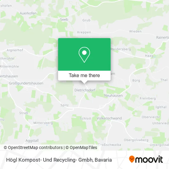 Карта Högl Kompost- Und Recycling- Gmbh
