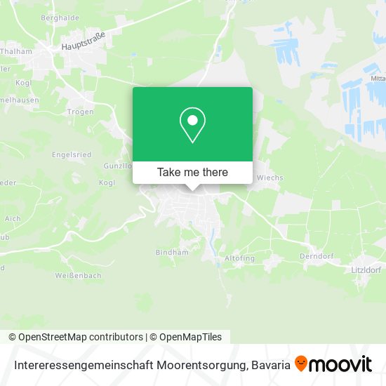 Intereressengemeinschaft Moorentsorgung map