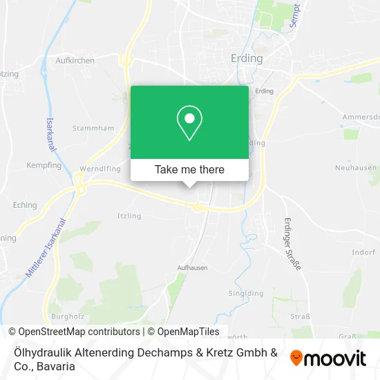 Карта Ölhydraulik Altenerding Dechamps & Kretz Gmbh & Co.