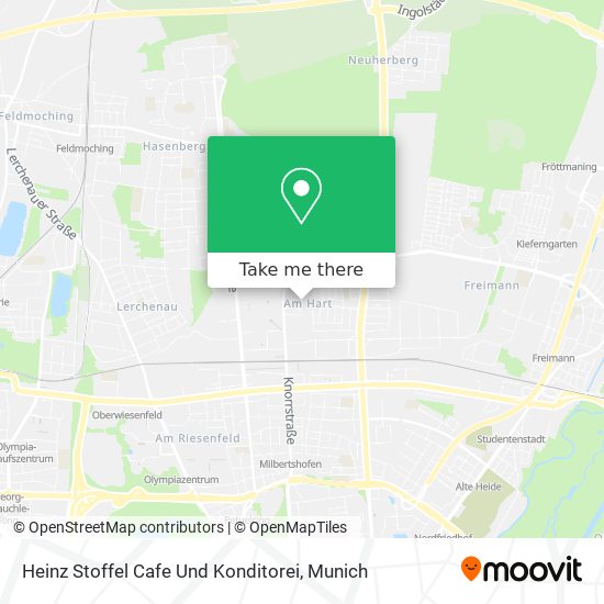 Карта Heinz Stoffel Cafe Und Konditorei