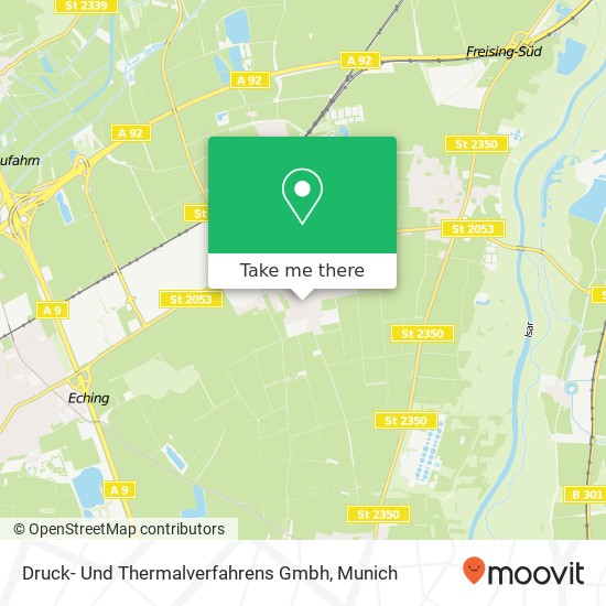 Druck- Und Thermalverfahrens Gmbh map