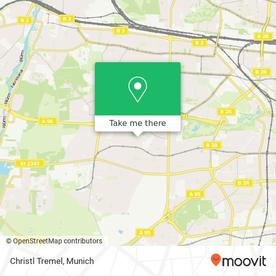 Christl Tremel map