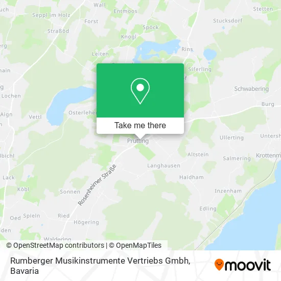 Rumberger Musikinstrumente Vertriebs Gmbh map