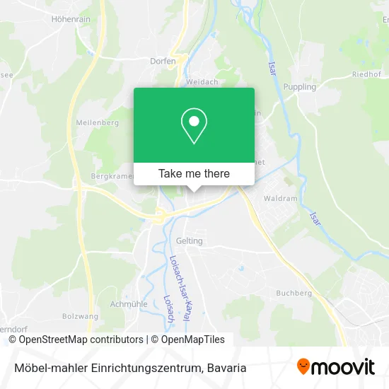 Карта Möbel-mahler Einrichtungszentrum