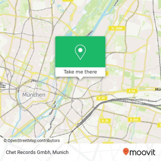 Chet Records Gmbh map