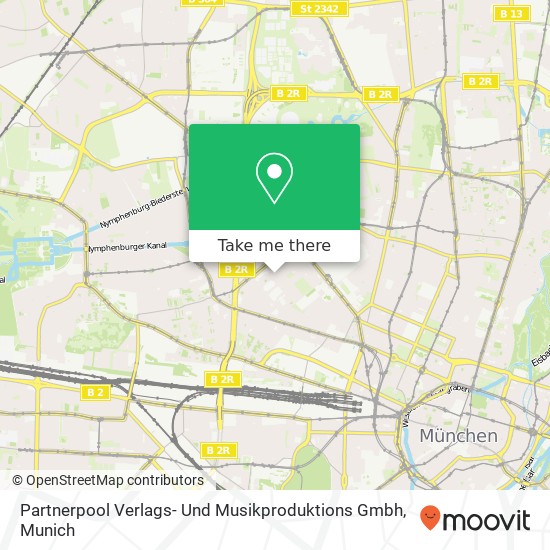 Partnerpool Verlags- Und Musikproduktions Gmbh map