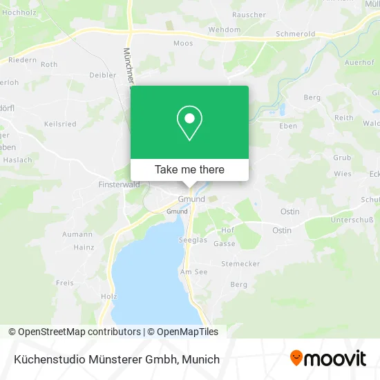 Карта Küchenstudio Münsterer Gmbh