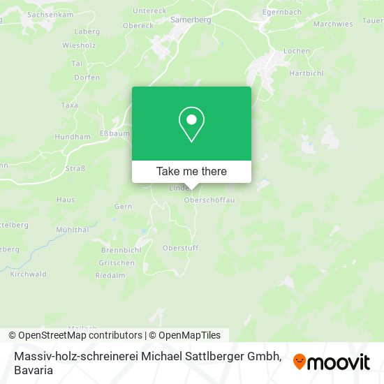 Massiv-holz-schreinerei Michael Sattlberger Gmbh map