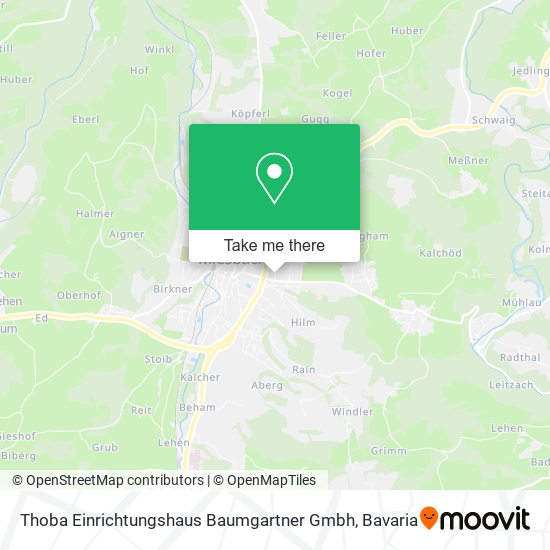 Thoba Einrichtungshaus Baumgartner Gmbh map